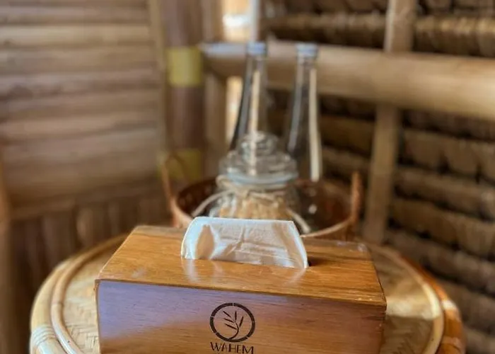 ゲストハウス Luna Bamboo House Tampaksiring